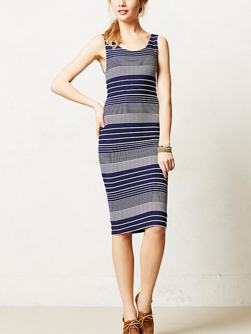 Anthro Maeve Edisto Column Dress XS